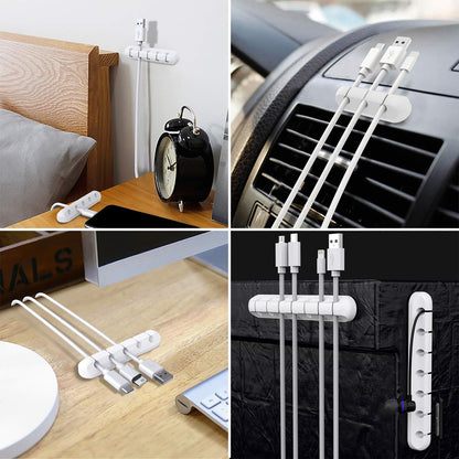 Kabelhalter Kabelclips kabelmanagement Selbstklebend Kabel Organizer Vielzwecke Kabelführung